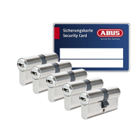 ABUS BRA&shy;VUS 3000 ci&shy;lin&shy;der met kern&shy;trek&shy;be&shy;vei&shy;li&shy;ging (5x) - SKG***
