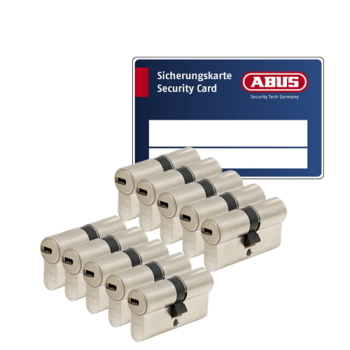 ABUS EC660 cilinder zonder kerntrekbeveiliging (10x) - SKG**