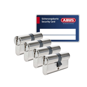 ABUS S6+ cilinder met kerntrekbeveiliging (4x) - SKG***
