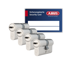 ABUS VELA 1000 cilinder met kerntrekbeveiliging (4x) - SKG*** ABUS VELA 1000 cilinder met kerntrekbeveiliging (4x) - SKG***
