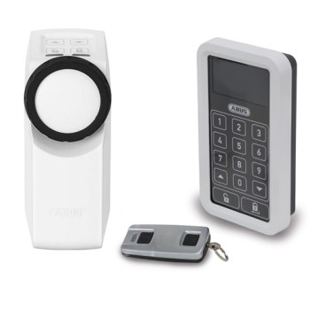 ABUS HomeTec Pro Deurslotaandrijving (wit) - Combi