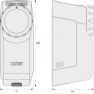  ABUS HomeTec Pro draadloze deurslotaandrijving (zilvergrijs) 