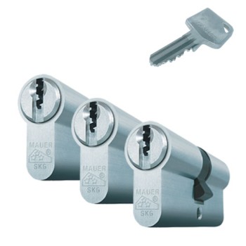 Mauer F3 cilinder met kerntrekbeveiliging (3x) - SKG***