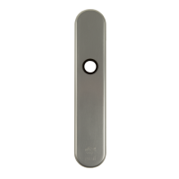 AMI blind buitenschild zonder cilindergat (afgerond) - SKG***