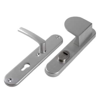 AMI veiligheidsbeslag duwer/kruk PC 85 RS met kerntrekbeveiliging (afgerond) - SKG*** AMI veiligheidsbeslag duwer/kruk PC 85 RS met kerntrekbeveiliging (afgerond) - SKG***