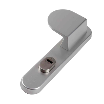 AMI veiligheidsbeslag duwer los buitenschild PC 85 RS met kerntrekbeveiliging (afgerond) - SKG*** AMI veiligheidsbeslag duwer los buitenschild PC 85 RS met kerntrekbeveiliging (afgerond) - SKG***