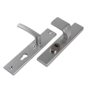 AMI veiligheidsbeslag knop/kruk PC 85 RS  met kerntrekbeveiliging (rechthoekig) - SKG*** 