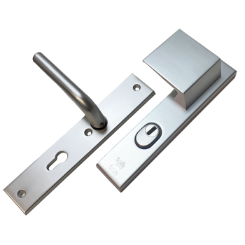 AMI veiligheidsbeslag duwer/kruk 361 PC 55 RS met kerntrekbeveiliging (rechthoekig) - SKG*** 
