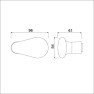 AMI knop 173