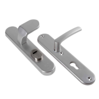 AMI veiligheidsbeslag knop/kruk PC 55 LS met kerntrekbeveiliging (afgerond) - SKG*** 