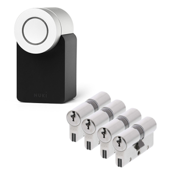 Nuki Smart Lock 2.0 + AXA Xtreme Security cilinder met kerntrekbeveiliging (4x) - SKG***