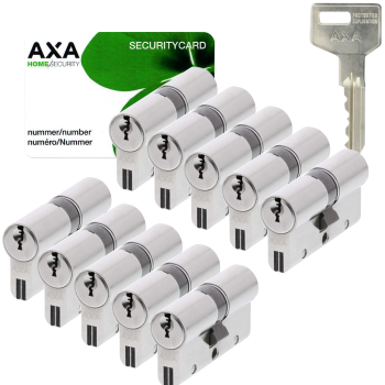 AXA Xtreme Security cilinder met kerntrekbeveiliging - (10x) - SKG*** AXA Xtreme Security cilinder met kerntrekbeveiliging - (10x) - SKG***
