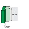 AXA veiligheids raamsluiting met haakschoot 3318 rechts (opbouw) - SKG*