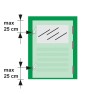 AXA veiligheids raamsluiting met haakschoot 3318 links (opbouw) - SKG*