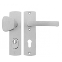 AXA Curve kortschild knop/kruk (Blok) PC 55 RS met kerntrekbeveiliging - SKG*** 
