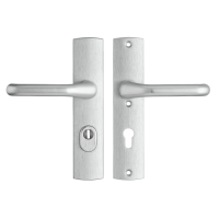AXA Premium veiligheidsbeslag kruk/kruk (Flow) PC 72 met kerntrekbeveiliging - SKG*** 