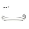AXA Curve smalschild kruk/kruk PC 55 met kerntrekbeveiliging - SKG*** 