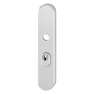 AXA Oval Plus veiligheidsbeslag kruk/kruk F1 PC72 met kerntrekbeveiliging (afgerond) - SKG***