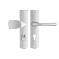 AXA Premium veiligheidsbeslag Wing-knop vast/kruk (Flow) PC 92 LS met kerntrekbeveiliging - SKG*** 