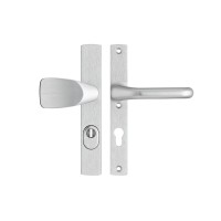 AXA Premium smalschildbeslag Wing-knop draaibaar/Flow PC 72 met kerntrekbeveiliging - SKG*** 