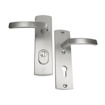 AXA Curve kortschild kruk/kruk (Blok) PC 72 met kerntrekbeveiliging - SKG*** 