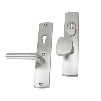 AXA senioren kerntrekbeslag knop/kruk (L) PC 72 RS met kerntrekbeveiliging - SKG*** 