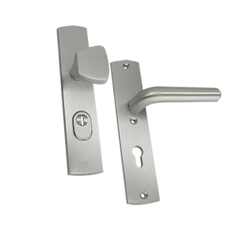 AXA Curve S-Knop veiligheidsbeslag (L) F1 PC92 LS met kerntrekbeveiliging - SKG***