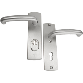 AXA Curve kortschild kruk/kruk (U) PC 72 met kerntrekbeveiliging - SKG*** 