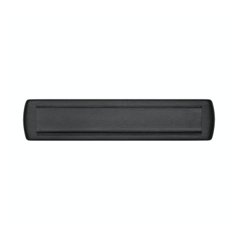 AXA Curve Plus - briefplaat los - deurdikte 38 t/m 54 - zwart