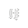AXA 7480-35-66/E Veiligheidssluitkom