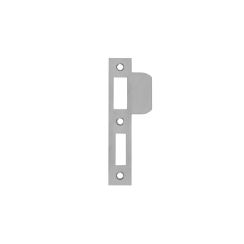 Sluitplaat AXA 7410 t.b.v. insteekslot 7415 - DR. 1+3 - Rechthoekig - RVS