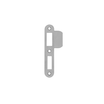 Sluitplaat AXA 7415 t.b.v. insteekslot 7415 - DR. 1+3 - Afgerond - RVS