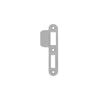 Sluitplaat AXA 7415 t.b.v. insteekslot 7415 - DR. 2+4 - Afgerond - RVS