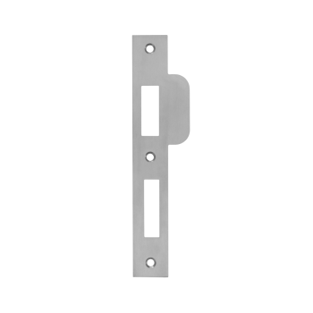 Sluitplaat AXA 7420 t.b.v. insteekslot 7420 of 7425 - PC 72 - DR. 1+3 - Rechthoekig - RVS