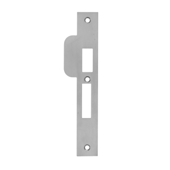 Sluitplaat AXA 7421 t.b.v. insteekslot 7421 of 7426 - PC 55 - DR. 2+4 - Rechthoekig - RVS