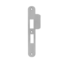 Sluit&shy;plaat AXA 7425 t.b.v. in&shy;steek&shy;slot 7420 of 7425 - PC 55 - DR. 1+3 - Af&shy;ge&shy;rond - RVS