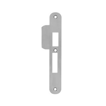 Sluitplaat AXA 7426 t.b.v. insteekslot 7421 of 7426 - PC 55 - DR. 2+4 - Afgerond - RVS