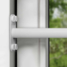 AXA Barrierestang V3-Uni - in de dag - 110 cm - wit - SKG**