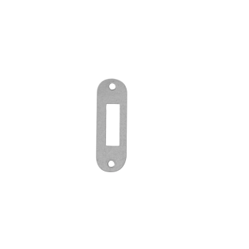 Sluitplaat AXA 7115 - RVS - afgerond - t.b.v. kastslot