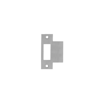 Sluitplaat AXA 7150 - RVS - rechthoekig - t.b.v. loopslot