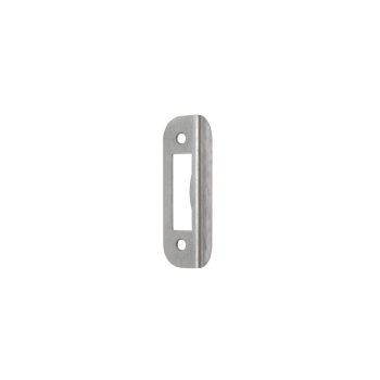 Hoeksluitplaat AXA 7155 t.b.v. loopslot - Afgerond - RVS
