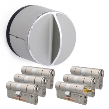 Danalock V3 + M&C Matrix cilinder met kerntrekbeveiliging (6x) - SKG***