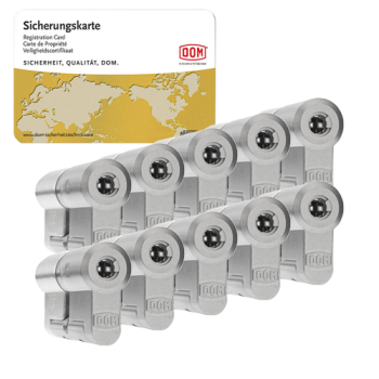 DOM Diamant cilinder met kerntrekbeveiliging (10x) - SKG***