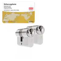 DOM Sigma Plus cilinder met kerntrekbeveiliging (2x) - SKG***