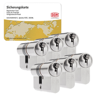 DOM Sigma Plus cilinder met kerntrekbeveiliging (6x) - SKG***