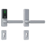 DOM Tapkey Guard Compact Slimline profielcilinder deurbeslag met NFC/BLE - zwart