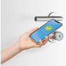 DOM Tapkey Pro knopcilinder tweezijdige toegangscontrole met NFC/BLE - zwart - SKG***