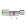 DOM Tapkey Pro knopcilinder - eenzijdige toegangscontrole met NFC/BLE - RVS - SKG***