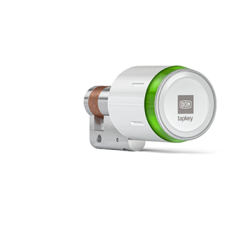 DOM Tapkey Pro halve cilinder met NFC/BLE - wit - SKG***