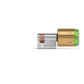 DOM Tapkey Pro halve cilinder met NFC/BLE - messing - SKG***